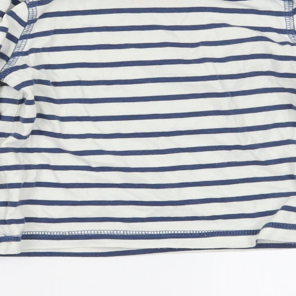 TU Boys White Striped   Pyjama Set Size 2-3 Years