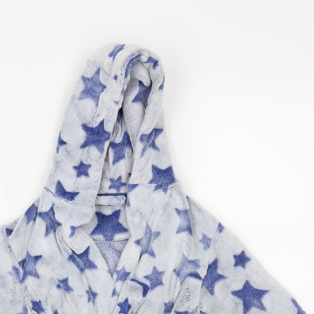 NEXT Boys Grey Patchwork  Capri Robe Size 12-18 Months