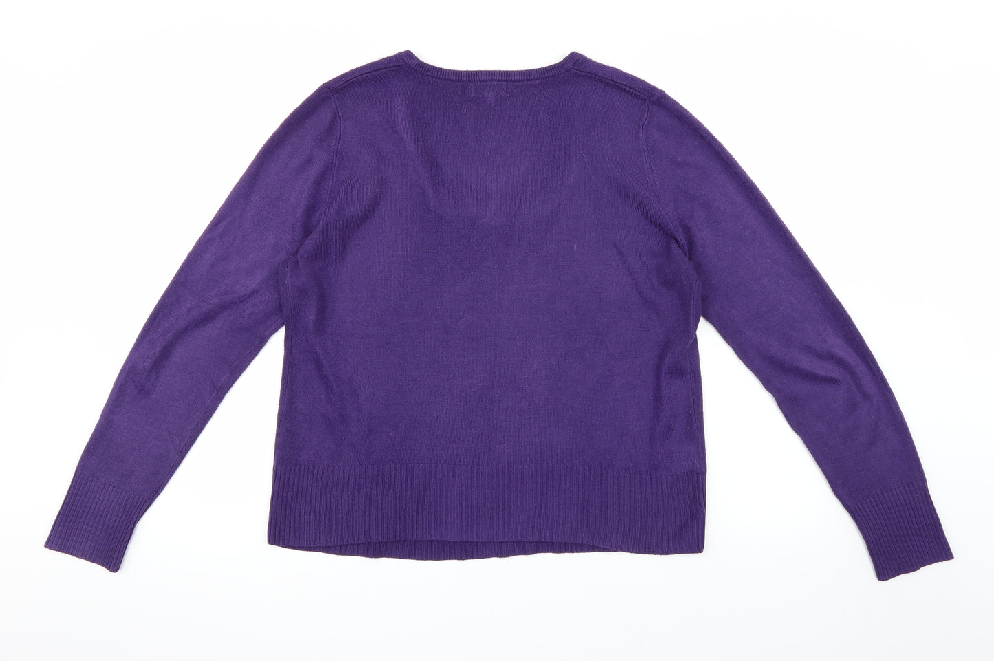 Papaya Womens Purple   Pullover Jumper Size 18