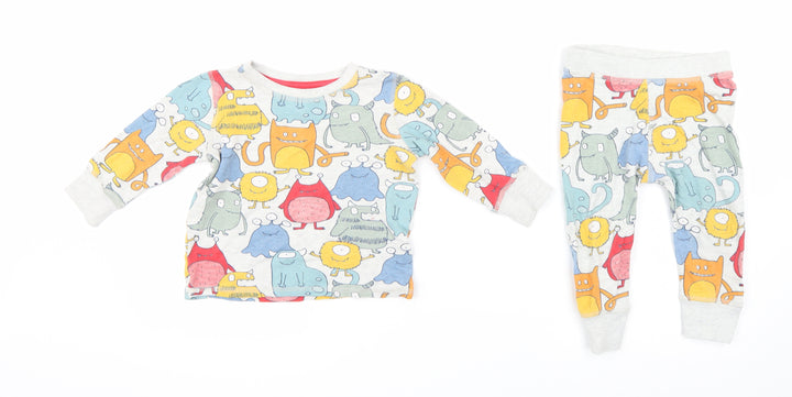 NEXT Baby Multicoloured Pyjama Set