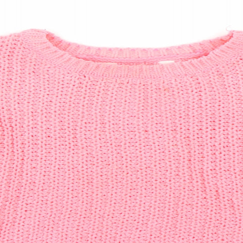 E-vie Angel Girls Pink   Pullover Jumper Size 18-24 Months