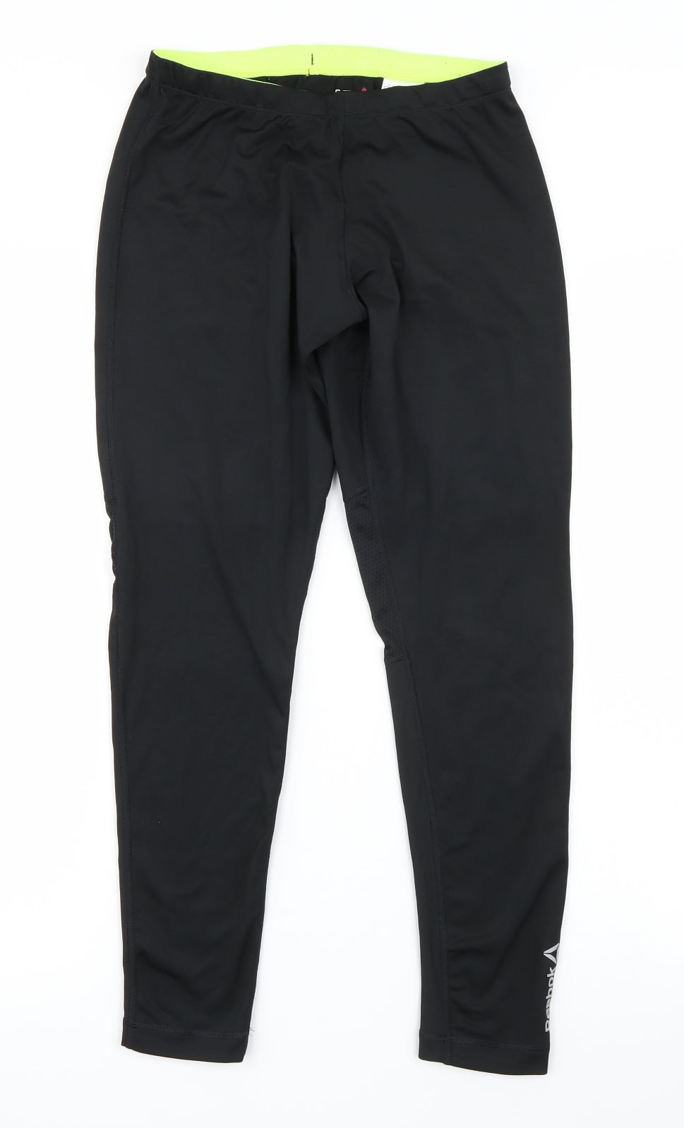 Reebok Mens Black    Leggings Size M L26 in