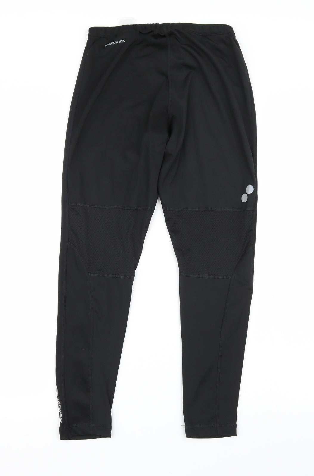 Reebok Mens Black    Leggings Size M L26 in