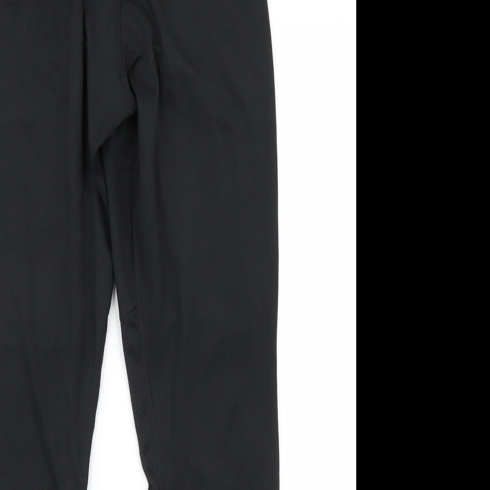 Reebok Mens Black    Leggings Size M L26 in