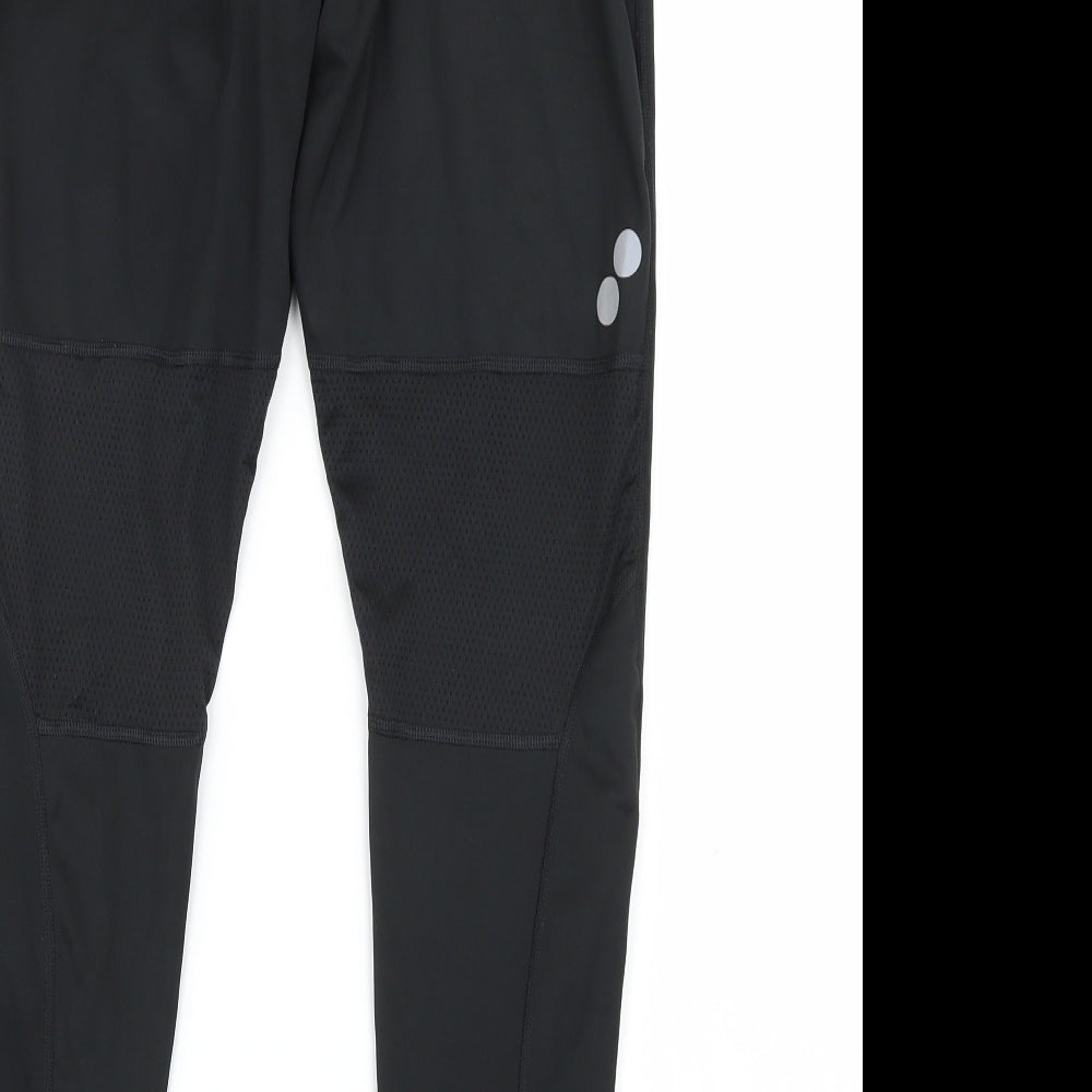 Reebok Mens Black    Leggings Size M L26 in