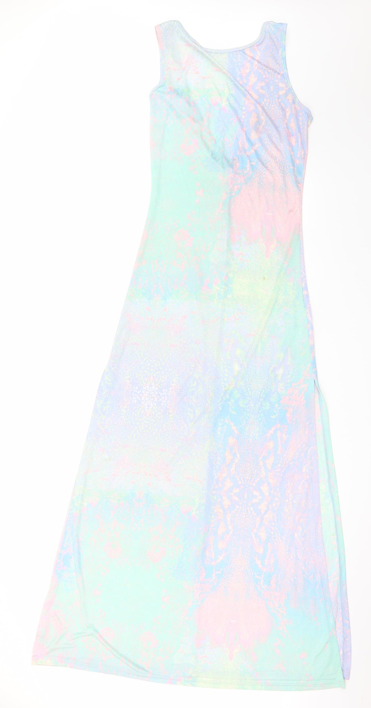 Topshop Womens Multicoloured   Maxi  Size 10  - Side slits