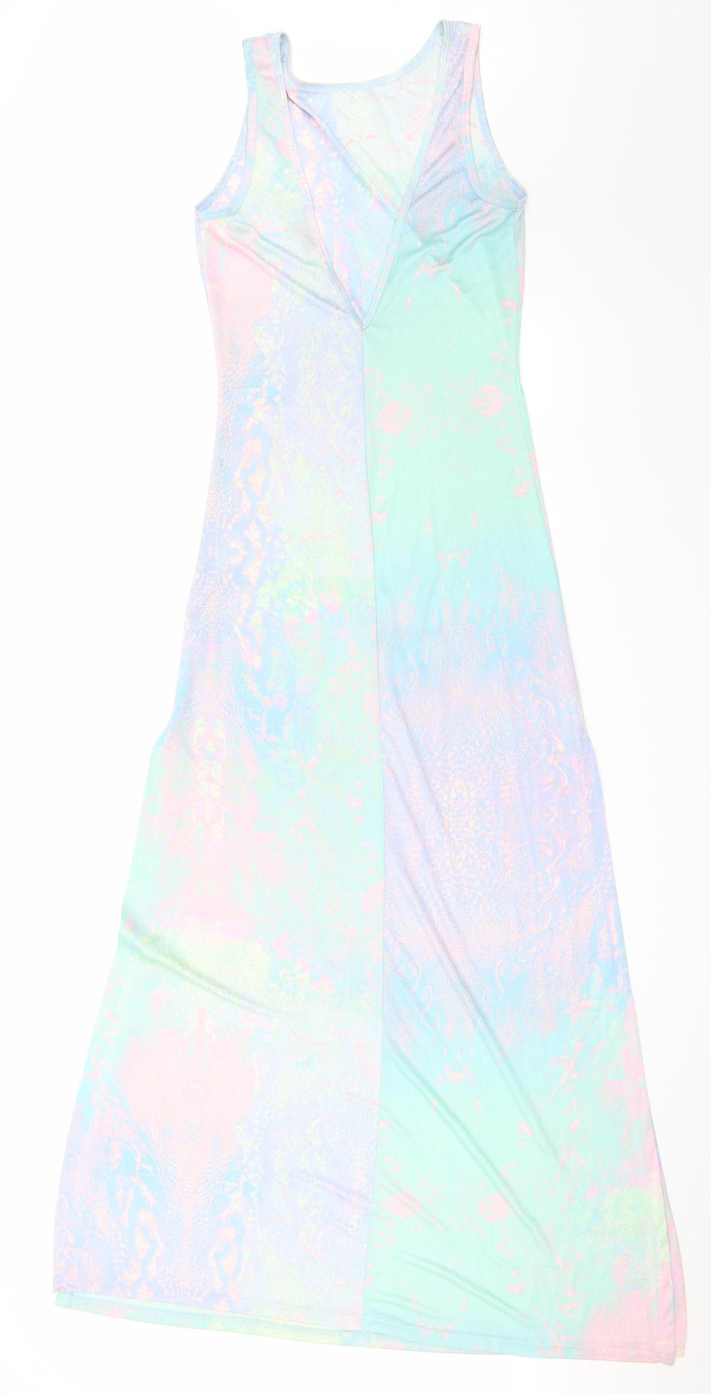Topshop Womens Multicoloured   Maxi  Size 10  - Side slits