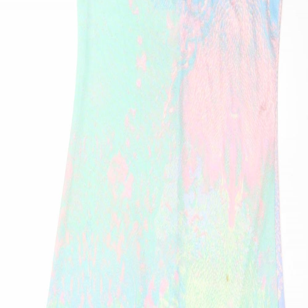 Topshop Womens Multicoloured   Maxi  Size 10  - Side slits