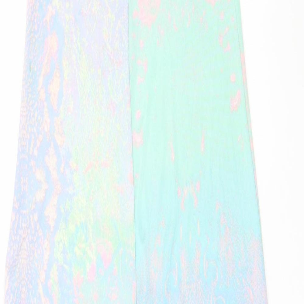 Topshop Womens Multicoloured   Maxi  Size 10  - Side slits
