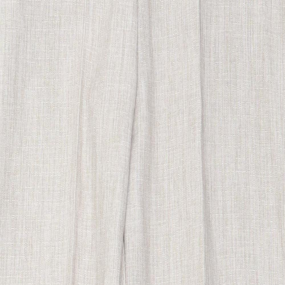 Preworn Womens Beige   Trousers  Size 12 L27 in