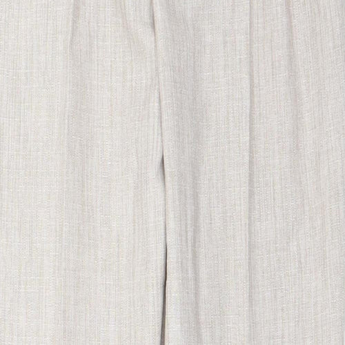 Preworn Womens Beige   Trousers  Size 12 L27 in