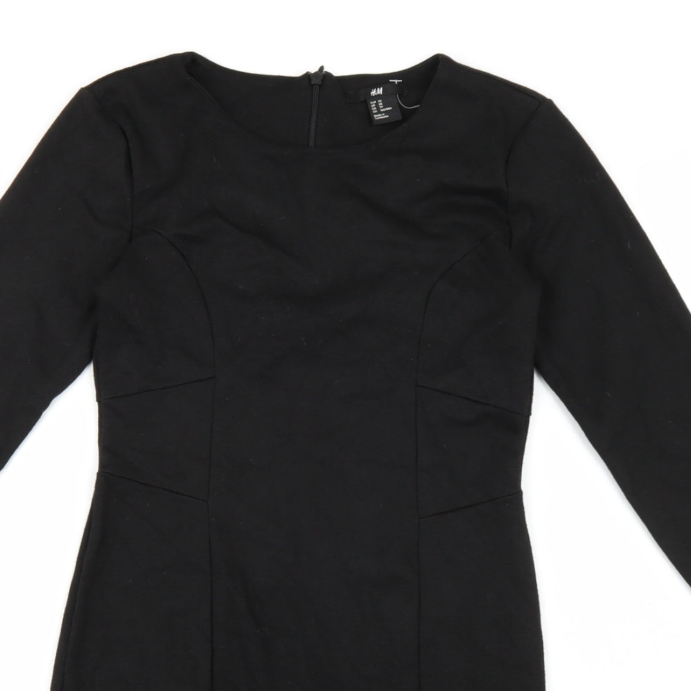H&M Womens Black   Bodycon  Size XS