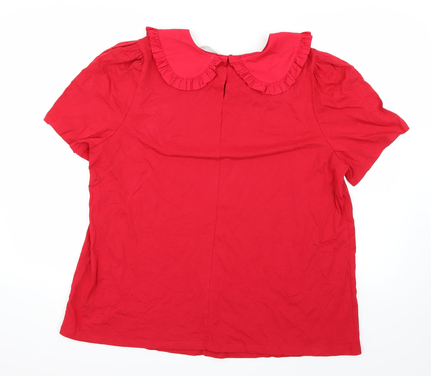 George Womens Red   Basic T-Shirt Size 20