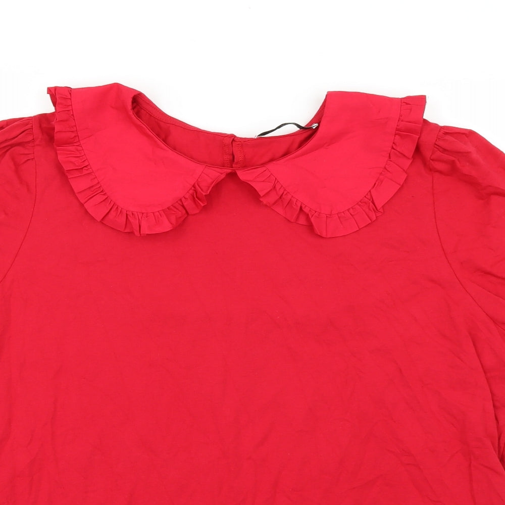 George Womens Red   Basic T-Shirt Size 20