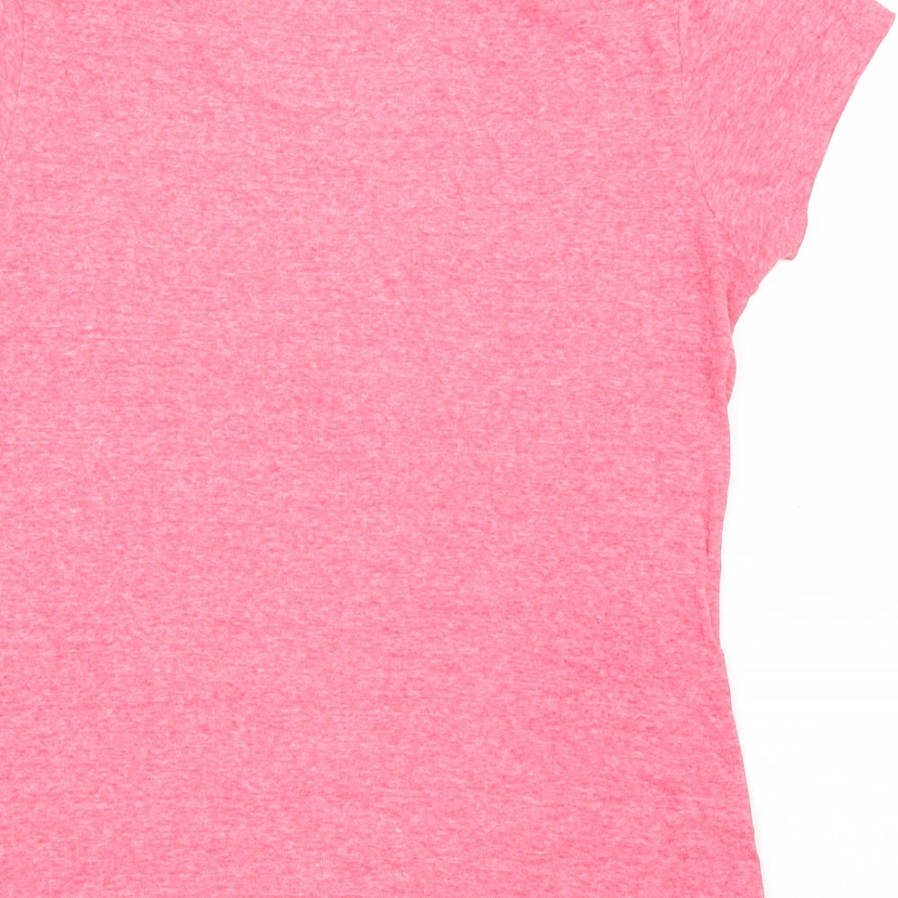 Papaya Womens Pink   Basic T-Shirt Size 14