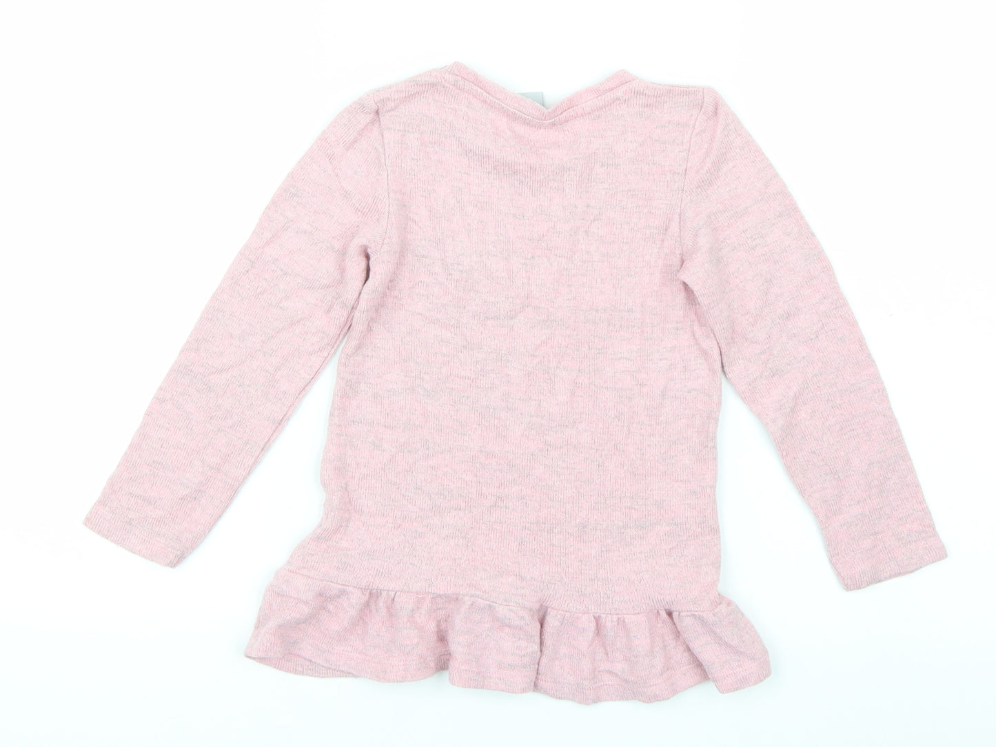 TU Girls Pink   Jumper Dress  Size 3-4 Years