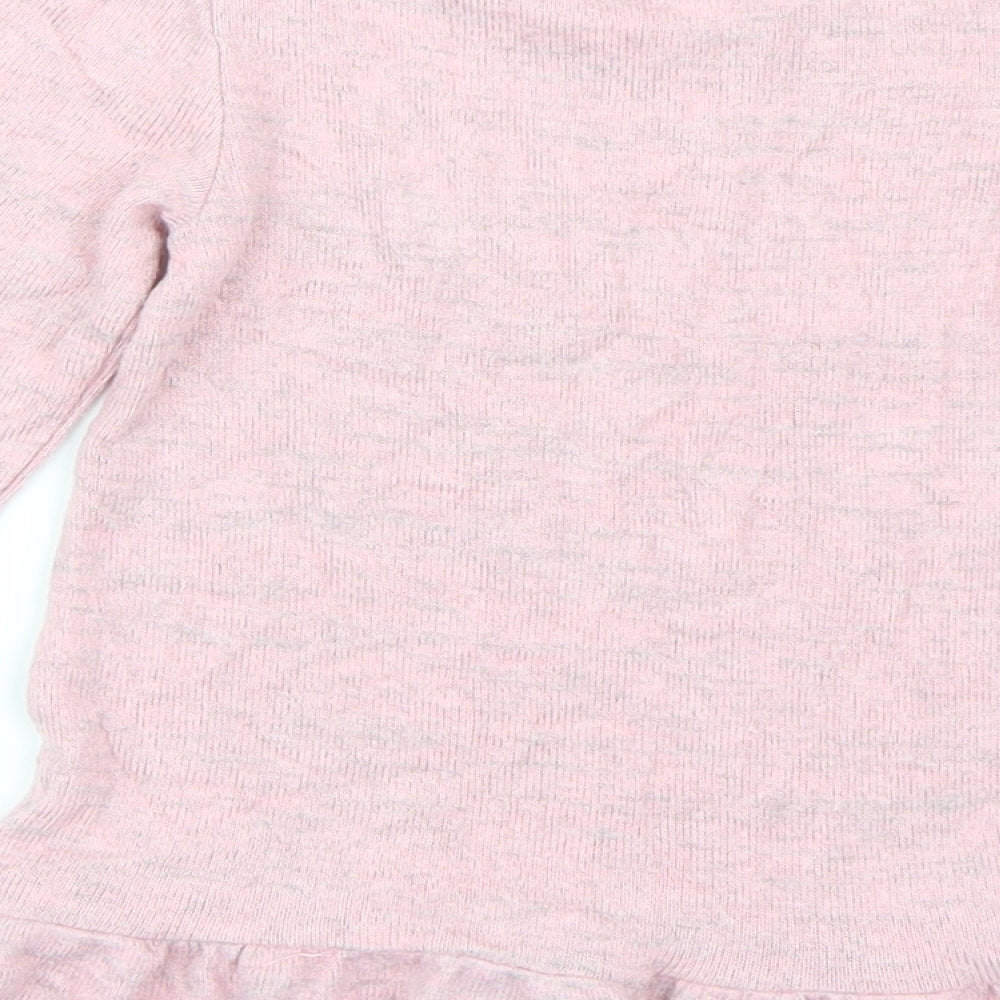 TU Girls Pink   Jumper Dress  Size 3-4 Years
