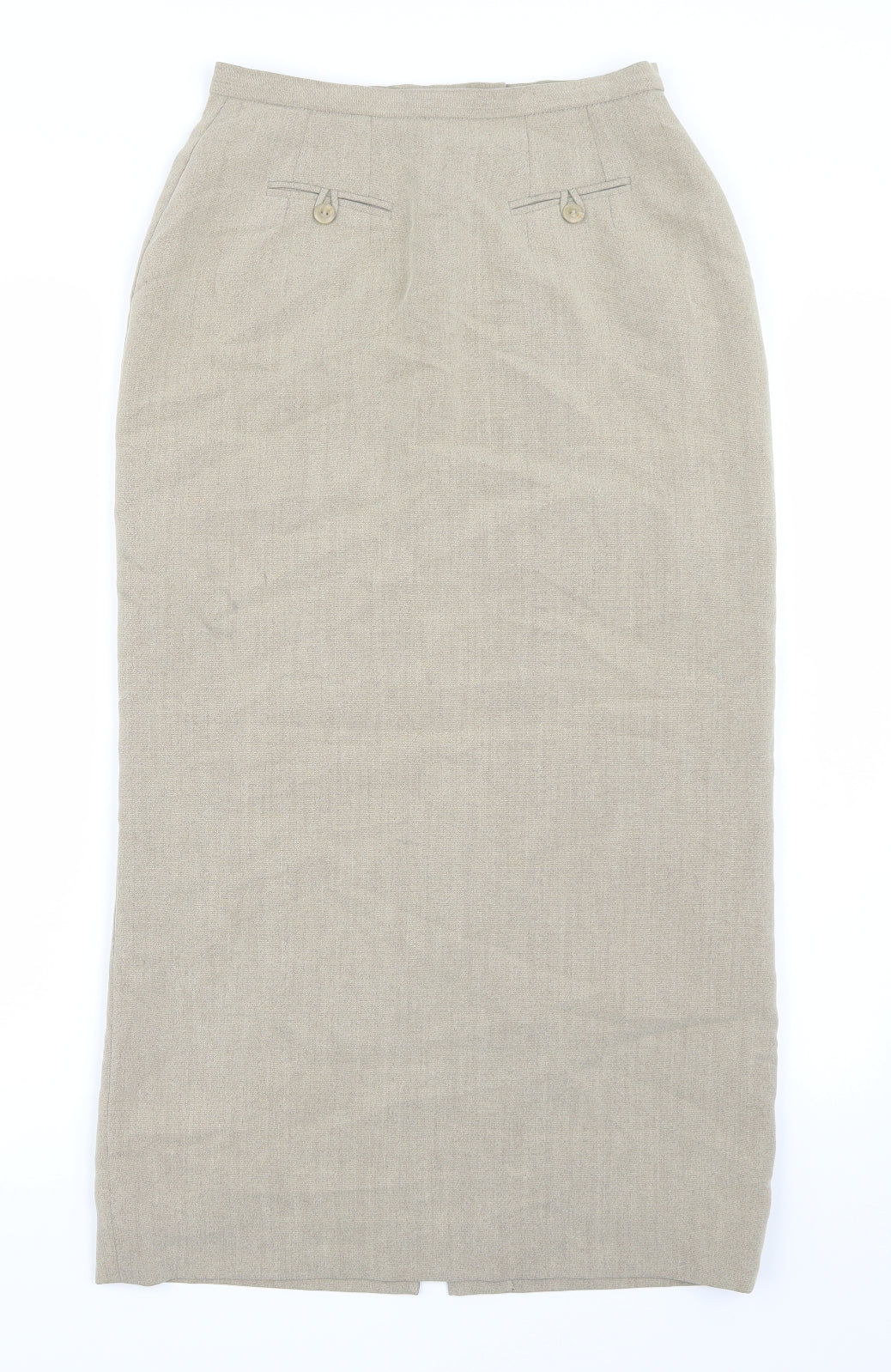 Alex & Co Womens Beige   Straight & Pencil Skirt Size 10