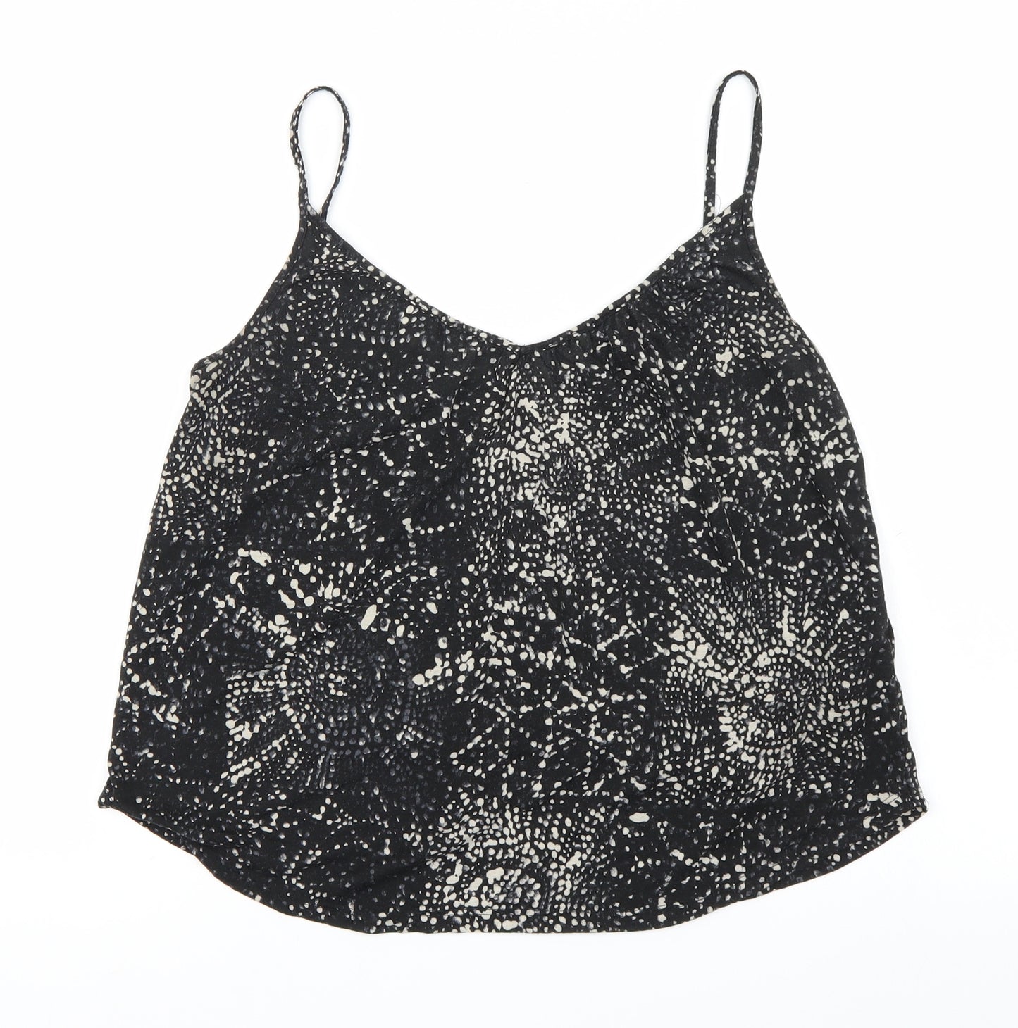 H&M Womens Black Polka Dot  Camisole Tank Size S