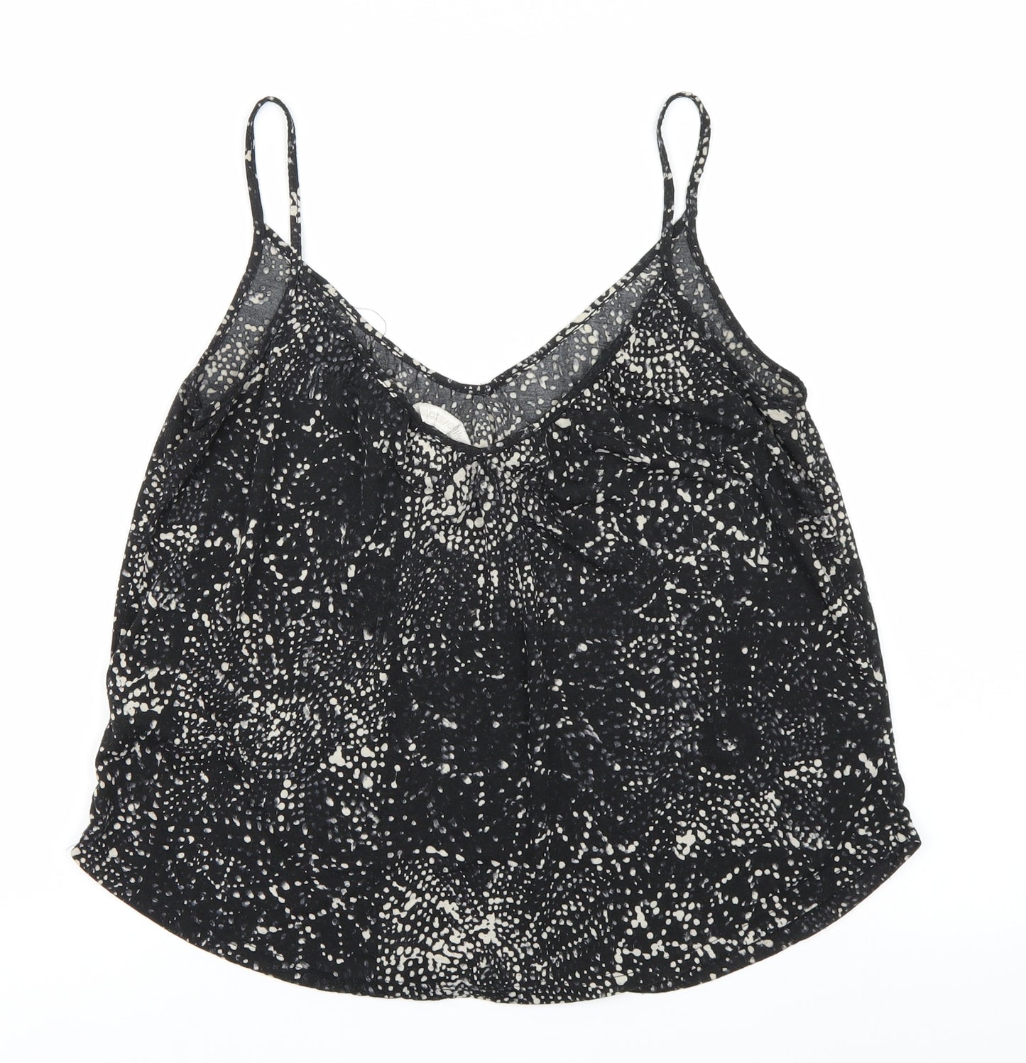 H&M Womens Black Polka Dot  Camisole Tank Size S