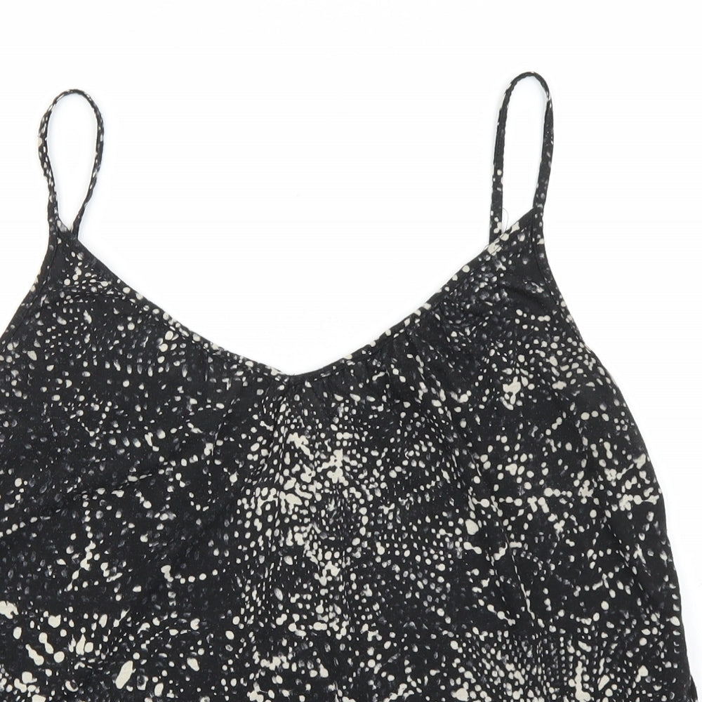 H&M Womens Black Polka Dot  Camisole Tank Size S