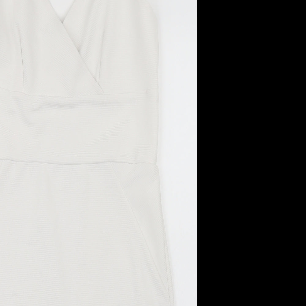 Miss Selfridge Womens White   Bodycon  Size 14