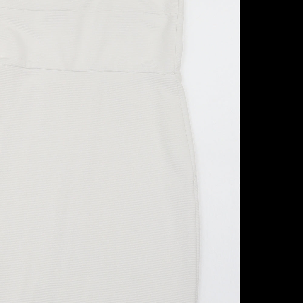 Miss Selfridge Womens White   Bodycon  Size 14