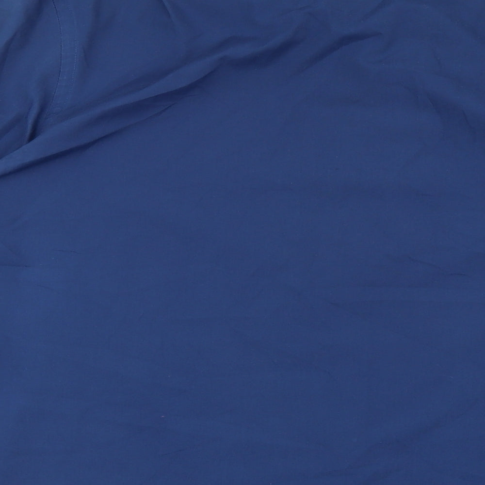 George Mens Blue    Button-Up Size 17.5