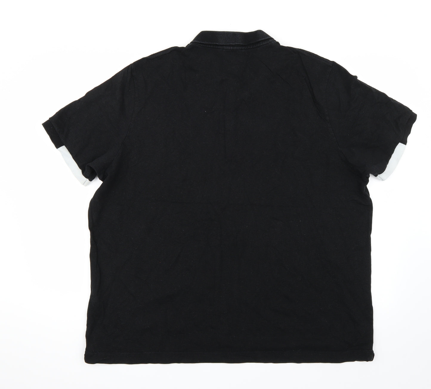Lacoste Mens Black    Polo Size 3XL
