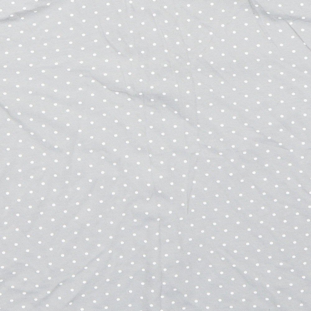 NEXT Womens Grey Polka Dot  Basic Polo Size 14