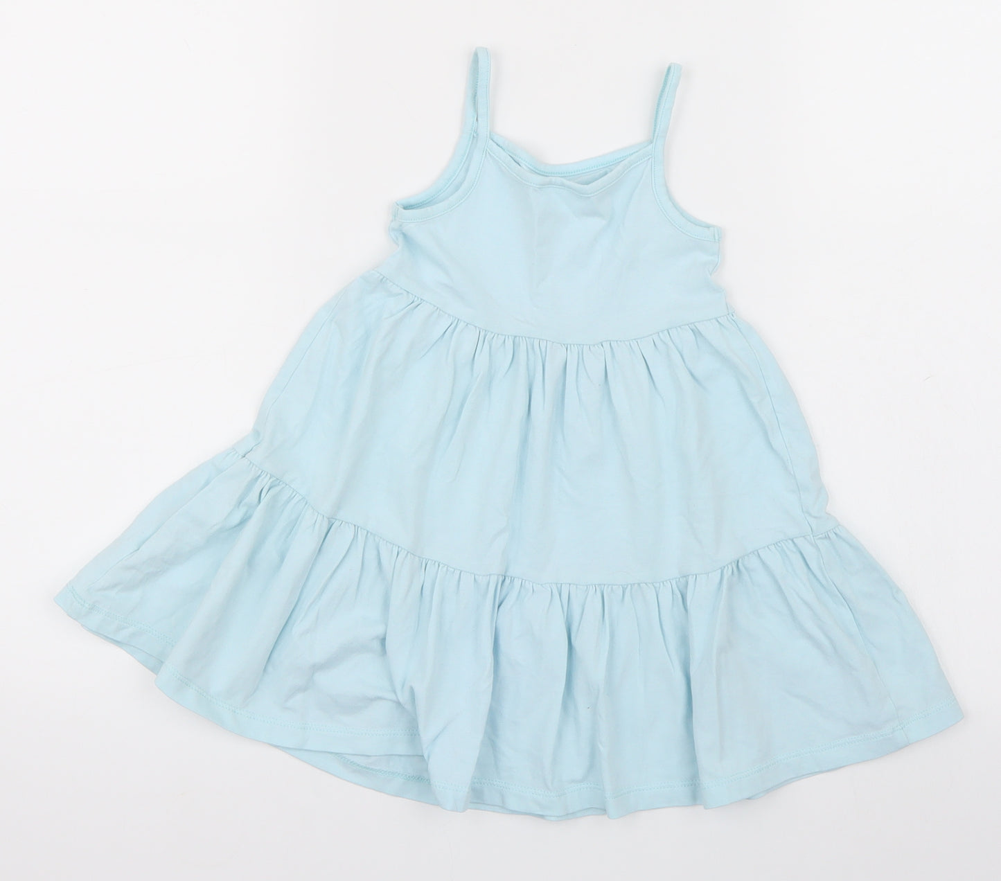 F&F Girls Blue   Tank Dress  Size 2-3 Years