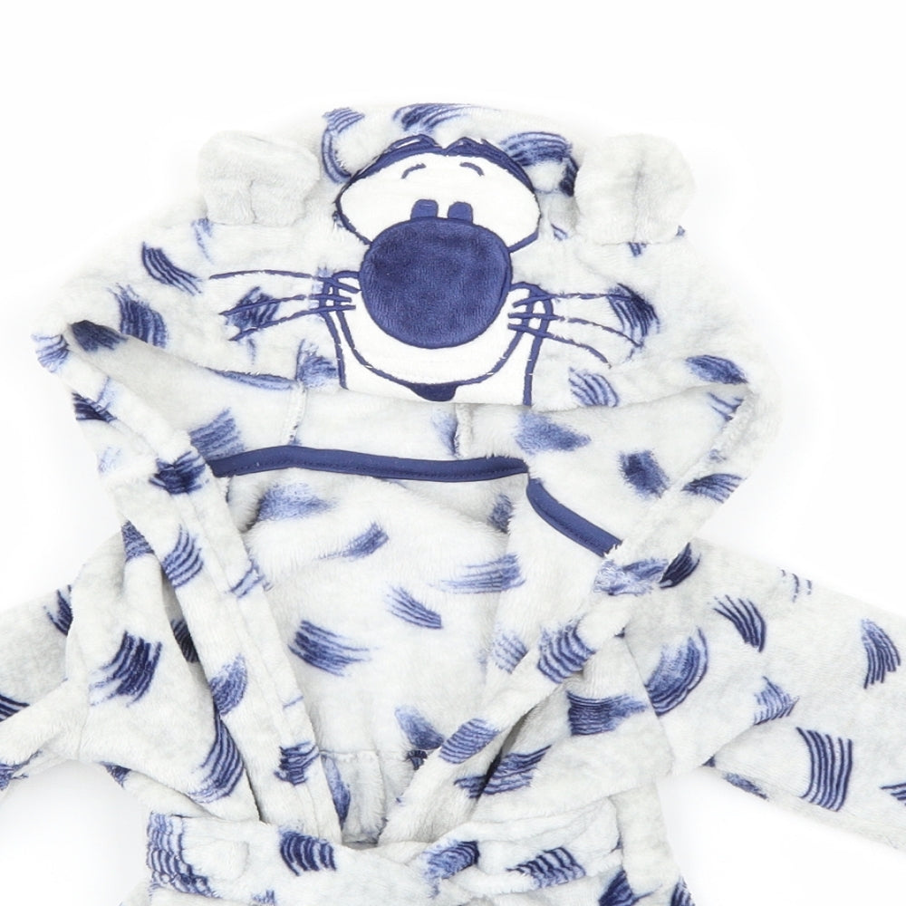George Baby Grey    Robe Size 9-12 Months  - Tigger Winnie the Pooh