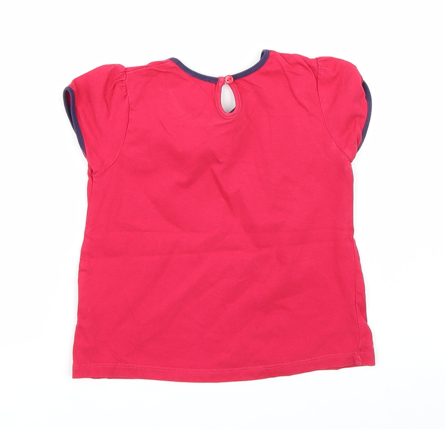 Matalan Girls Pink   Basic T-Shirt Size 3-4 Years