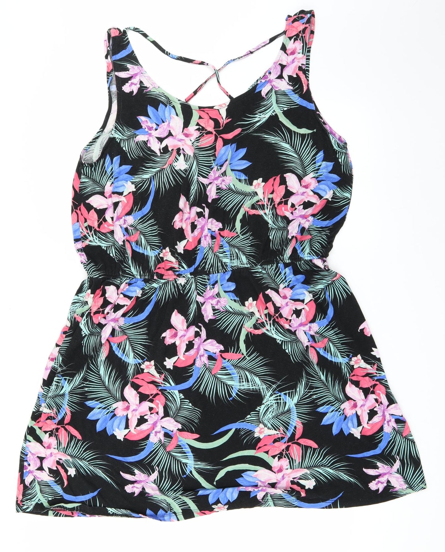 George Womens Multicoloured Floral  Skater Dress  Size XL