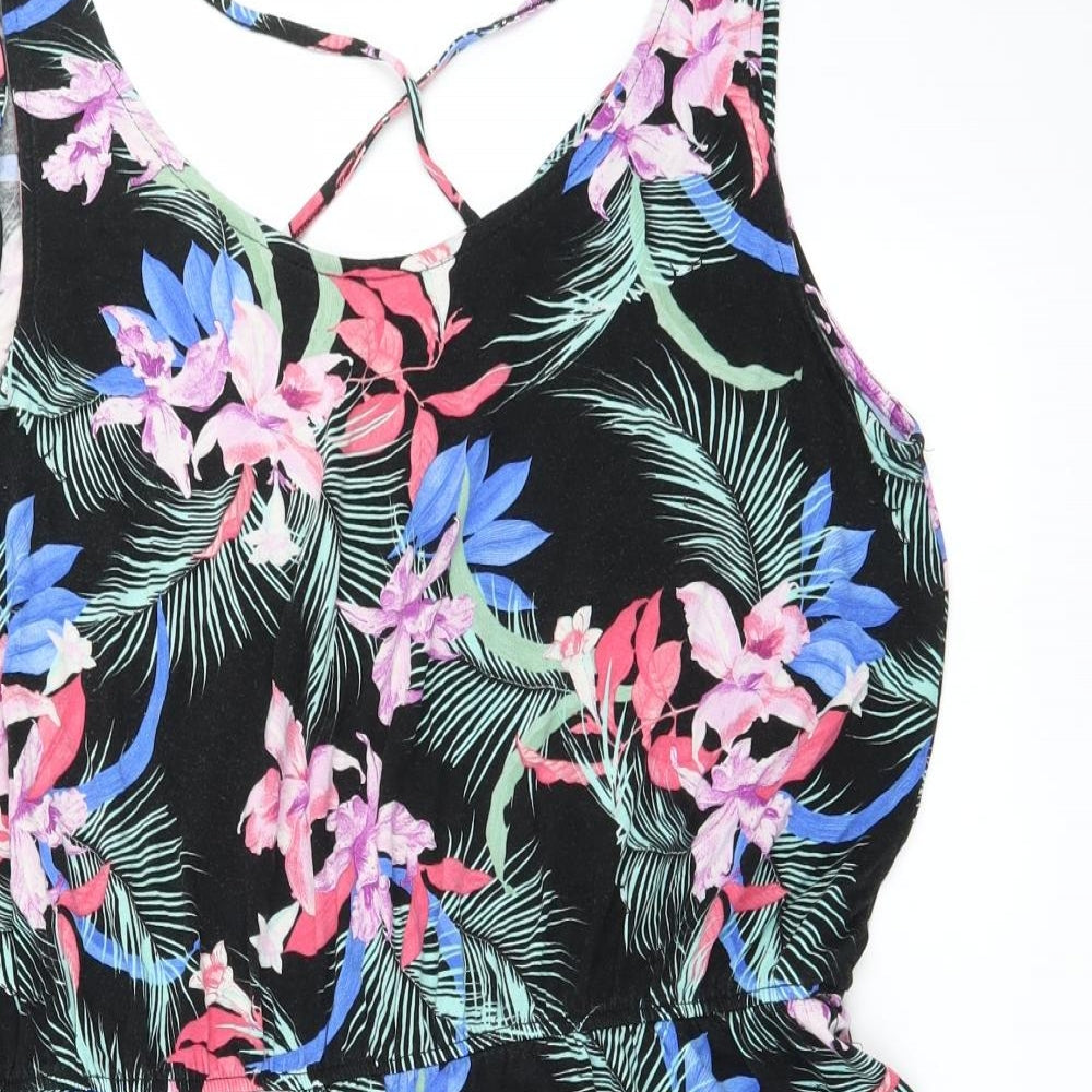 George Womens Multicoloured Floral  Skater Dress  Size XL