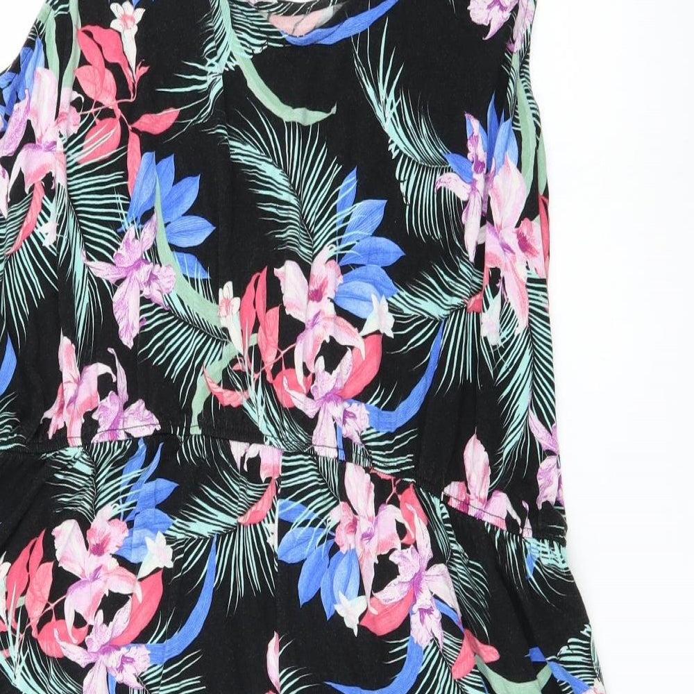 George Womens Multicoloured Floral  Skater Dress  Size XL