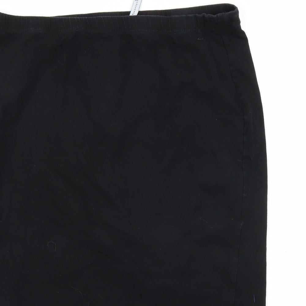 Primark Womens Black   Straight & Pencil Skirt Size 10
