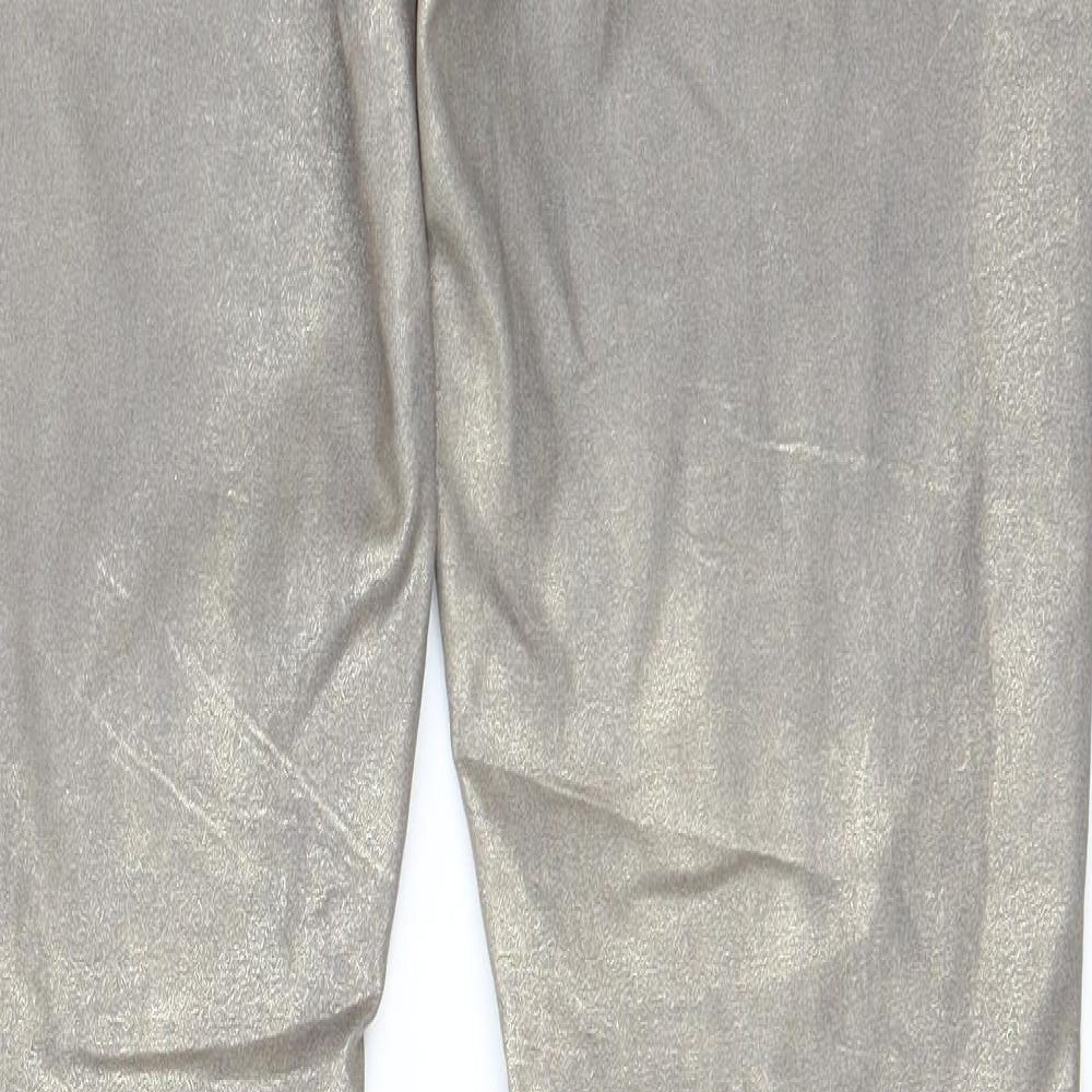 Velvet Heart Womens Gold   Skinny Jeans Size 30 in L34 in