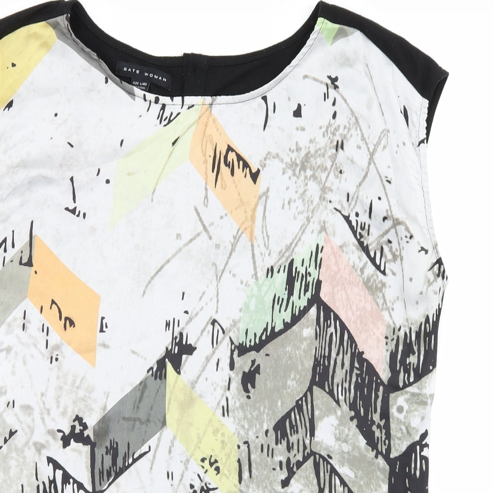 Gate Women Womens Multicoloured   Basic T-Shirt Size L