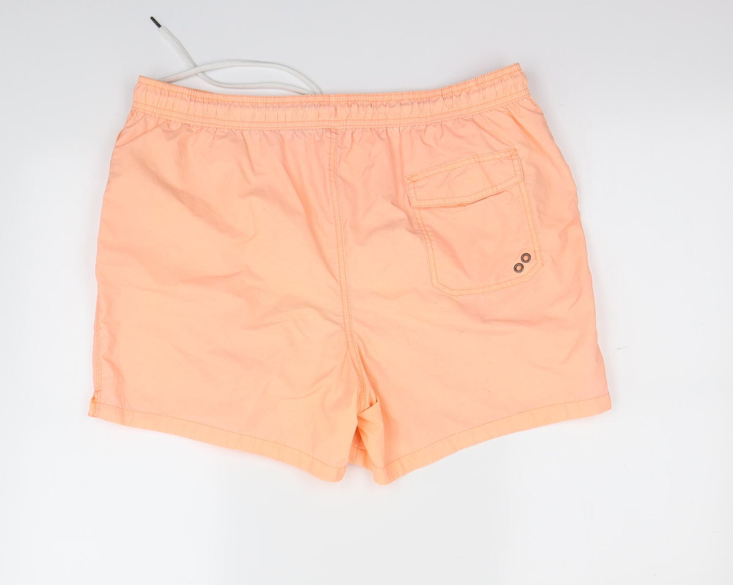 TU Mens Orange   Sweat Shorts Size L