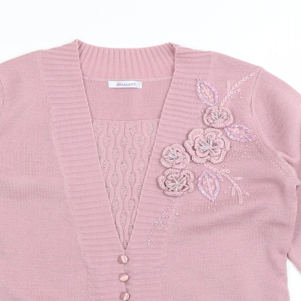 Damart Womens Purple   Pullover Jumper Size 10