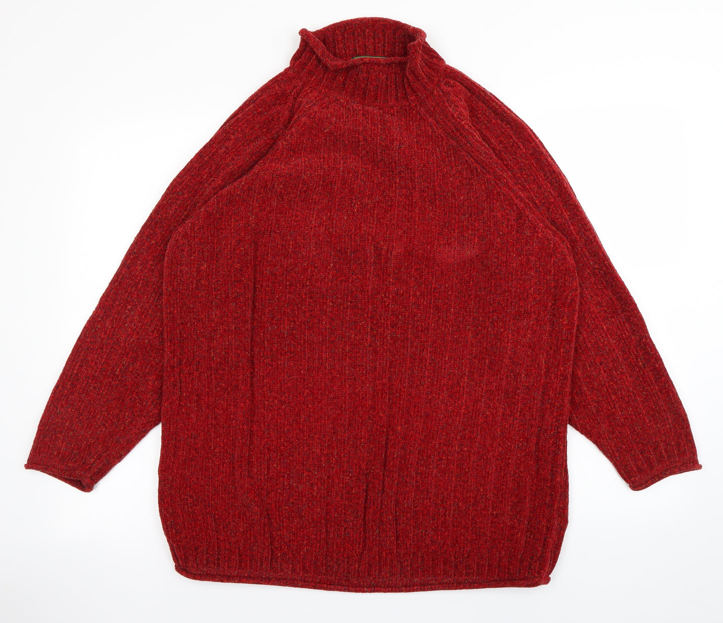 Equorian Womens Red   Pullover Jumper Size 10