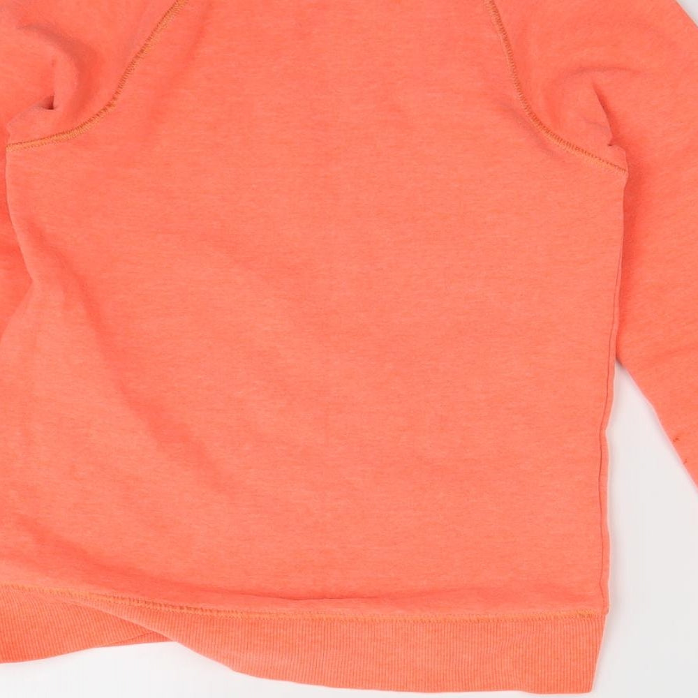 NEXT Girls Orange   Pullover Jumper Size 9 Years