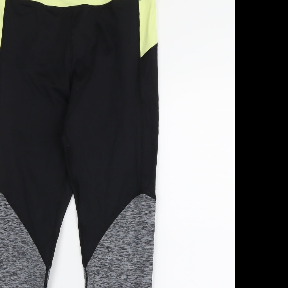 Redherring  Womens Multicoloured   Compression Leggings Size 12 L27 in