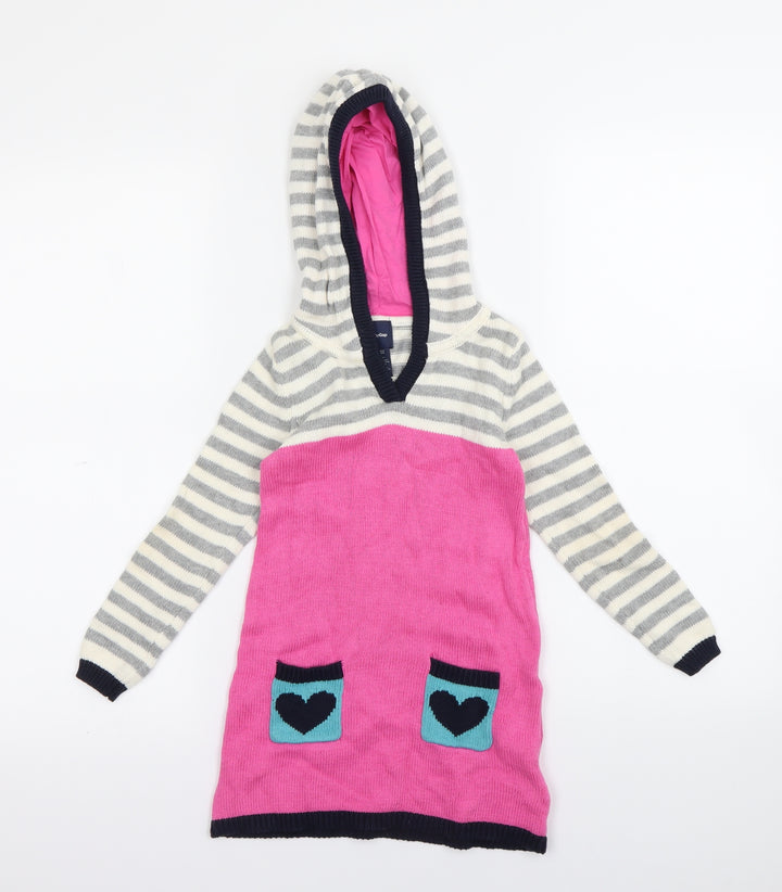 Gap Girls Multicoloured Jumper Dress Size 3 Years