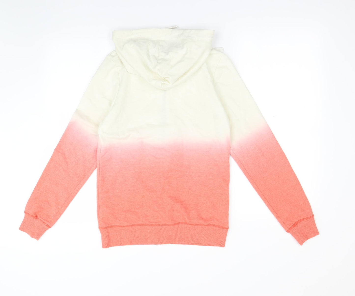 Nutmeg Womens Orange   Full Zip Hoodie Size S