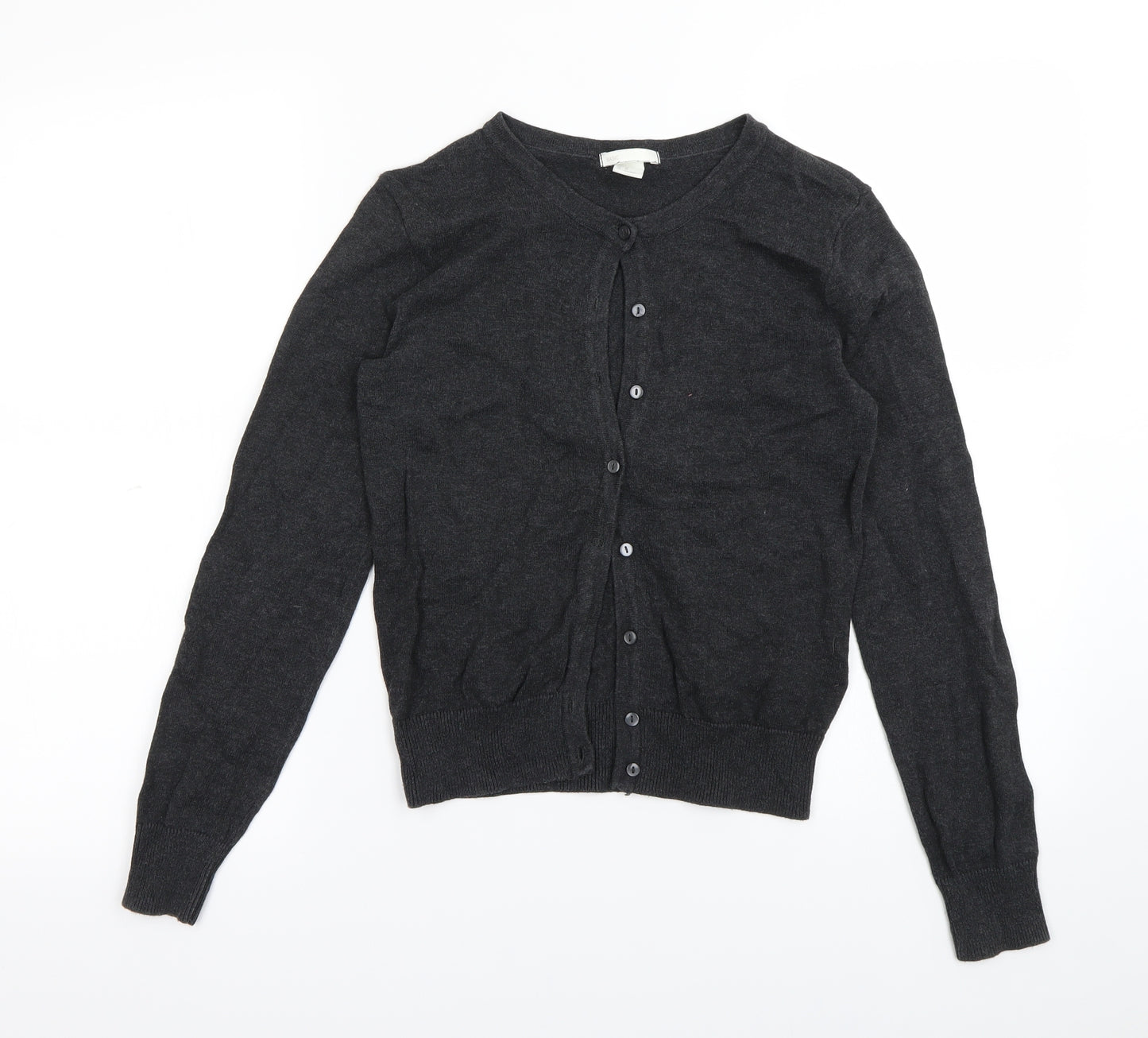 H&M Womens Grey   Cardigan Jumper Size XS