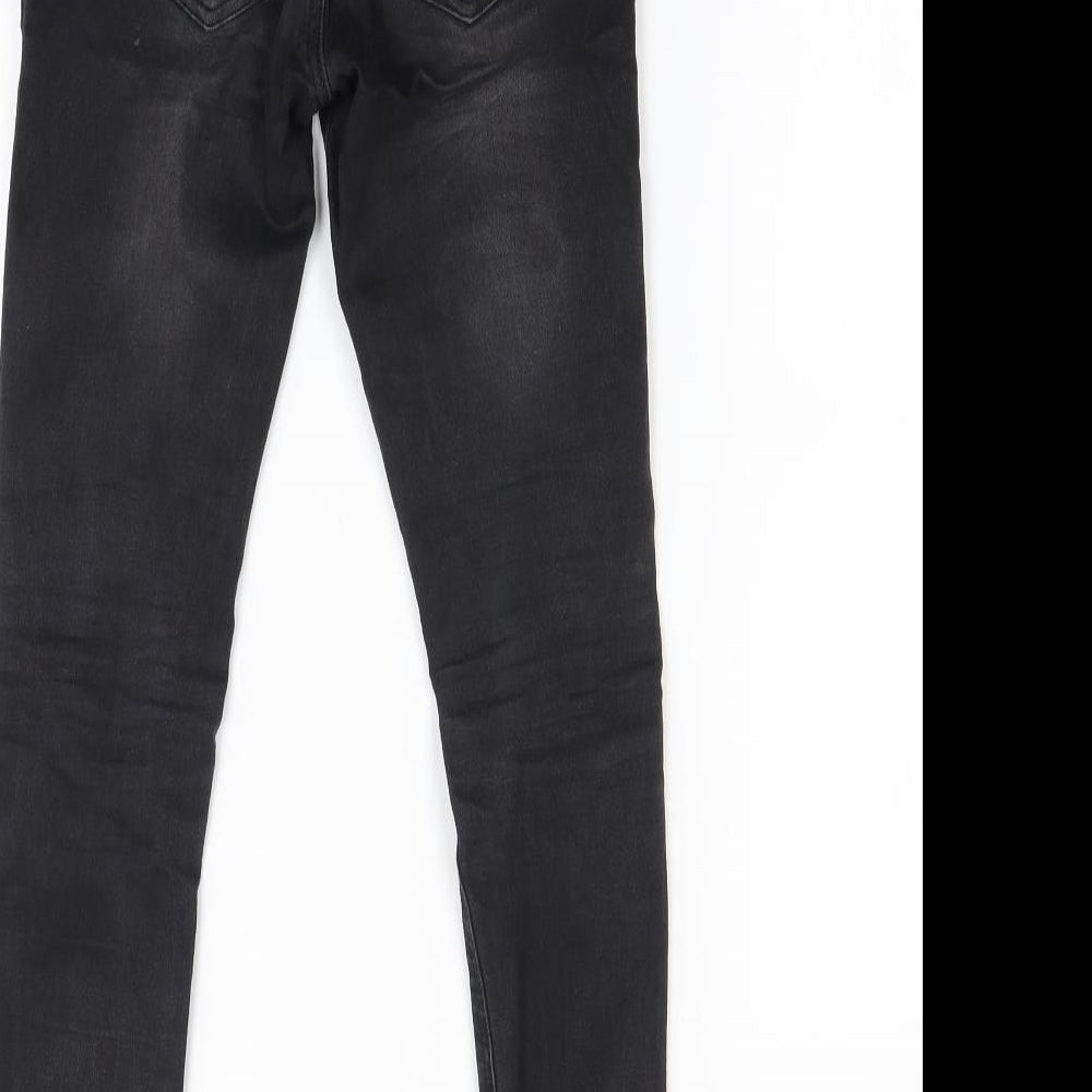 Primark Girls Black   Skinny Jeans Size 8-9 Years - minnie mouse