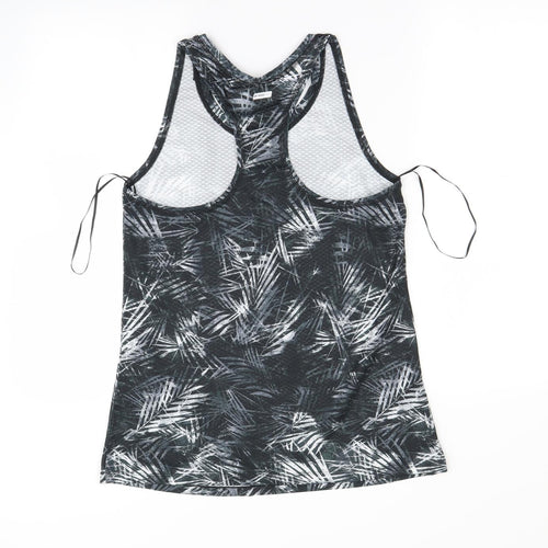Preworn Womens Green Floral  Basic Tank Size S