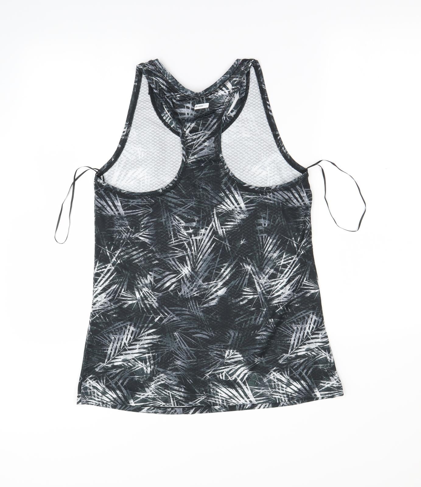Preworn Womens Green Floral  Basic Tank Size S